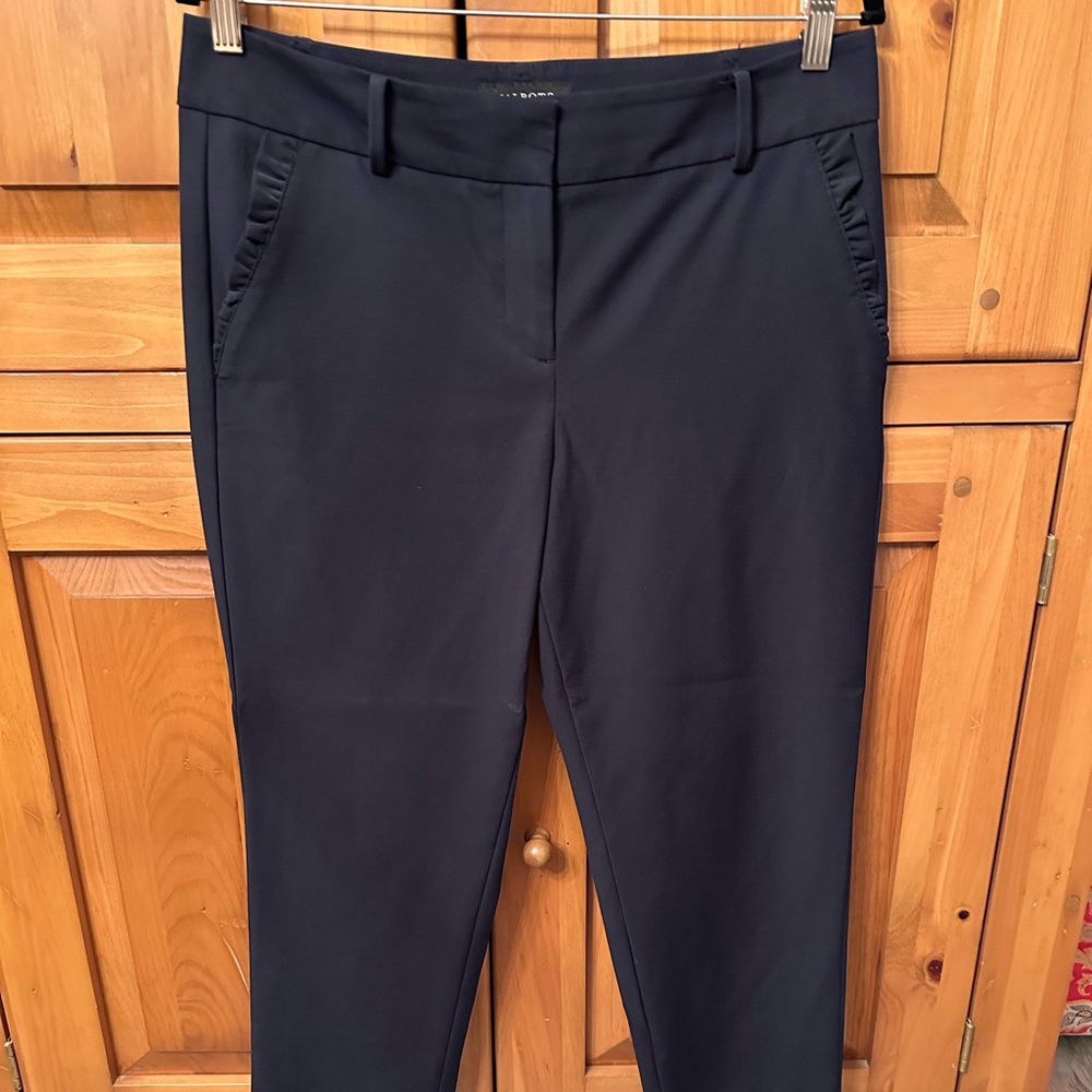 Talbots 10P dress slacks. Navy blue